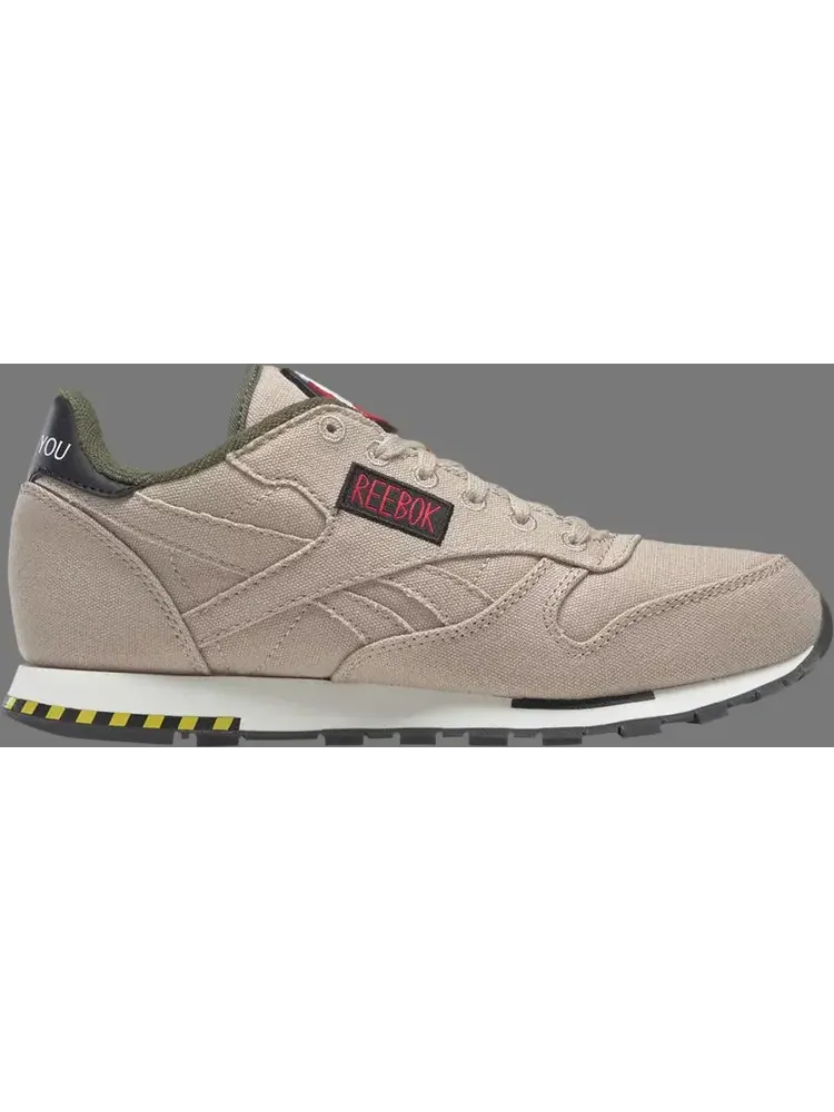 Кроссовки ghostbusters x classic leather j 'khaki flight suit' Reebok — изображение 1 из 1, коричневый