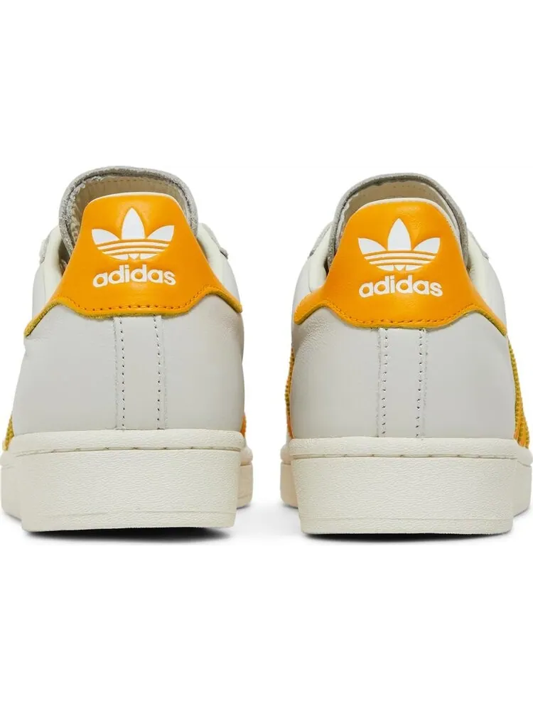Кроссовки Adidas Superstar 'Off White Collegiate Gold' — изображение 6 из 8, желтый