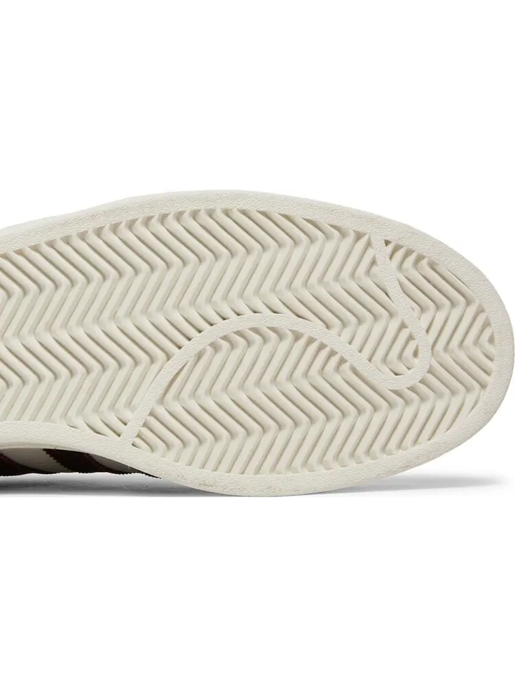 Кроссовки Adidas Superstar 'Off White Maroon' — изображение 5 из 8, красный