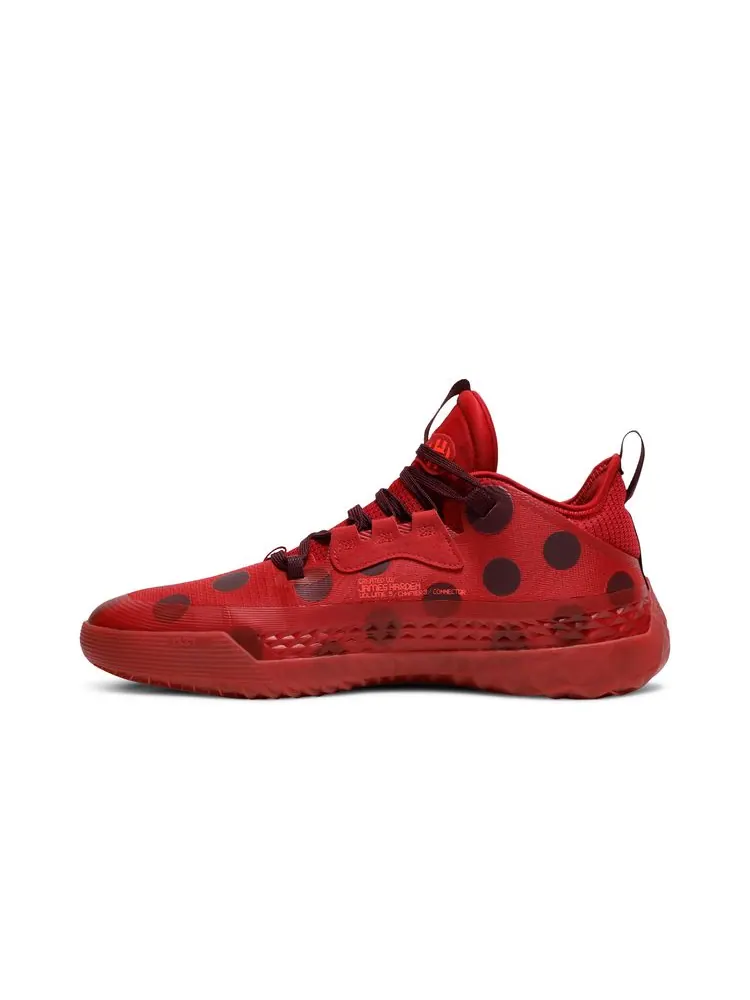 Кроссовки Harden Vol. 5 Futurenatural 'Team Power Red' — изображение 3 из 8, красный