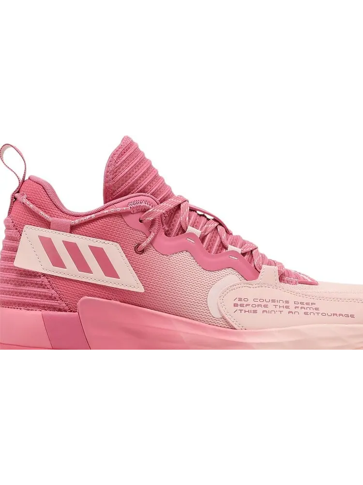 Кроссовки Adidas Dame 7 EXTPLY 'D.O.L.L.A.' — изображение 2 из 8, розовый