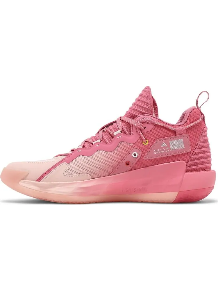 Кроссовки Adidas Dame 7 EXTPLY 'D.O.L.L.A.' — изображение 3 из 8, розовый