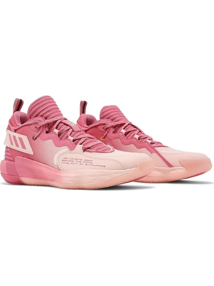 Кроссовки Adidas Dame 7 EXTPLY 'D.O.L.L.A.' — изображение 8 из 8, розовый