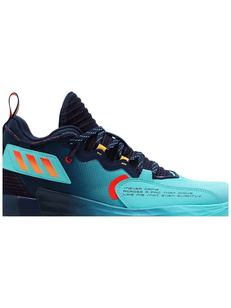Кроссовки adidas Dame 7 EXTPLY 'Dark Blue' — изображение 2 из 8, синий