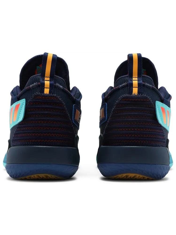 Кроссовки adidas Dame 7 EXTPLY 'Dark Blue' — изображение 6 из 8, синий