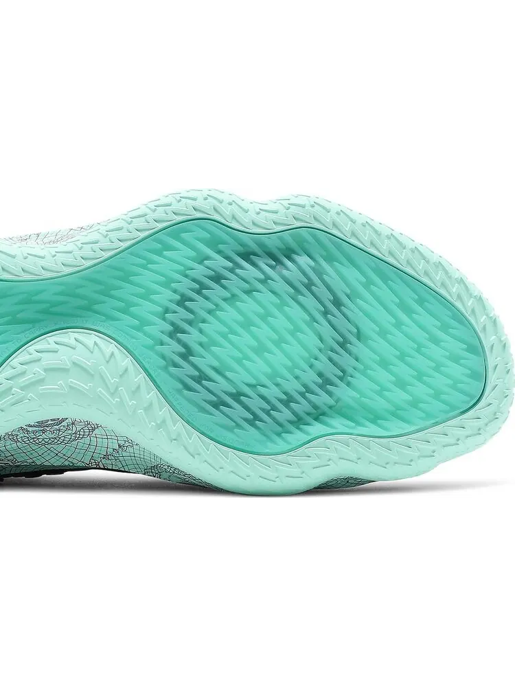 Кроссовки Adidas Dame 7 EXTPLY 'Black Clear Mint' — изображение 5 из 8, черный