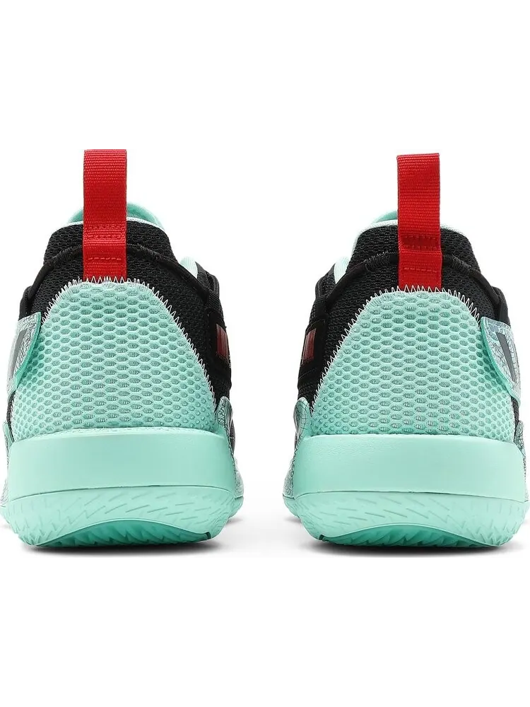 Кроссовки Adidas Dame 7 EXTPLY 'Black Clear Mint' — изображение 6 из 8, черный