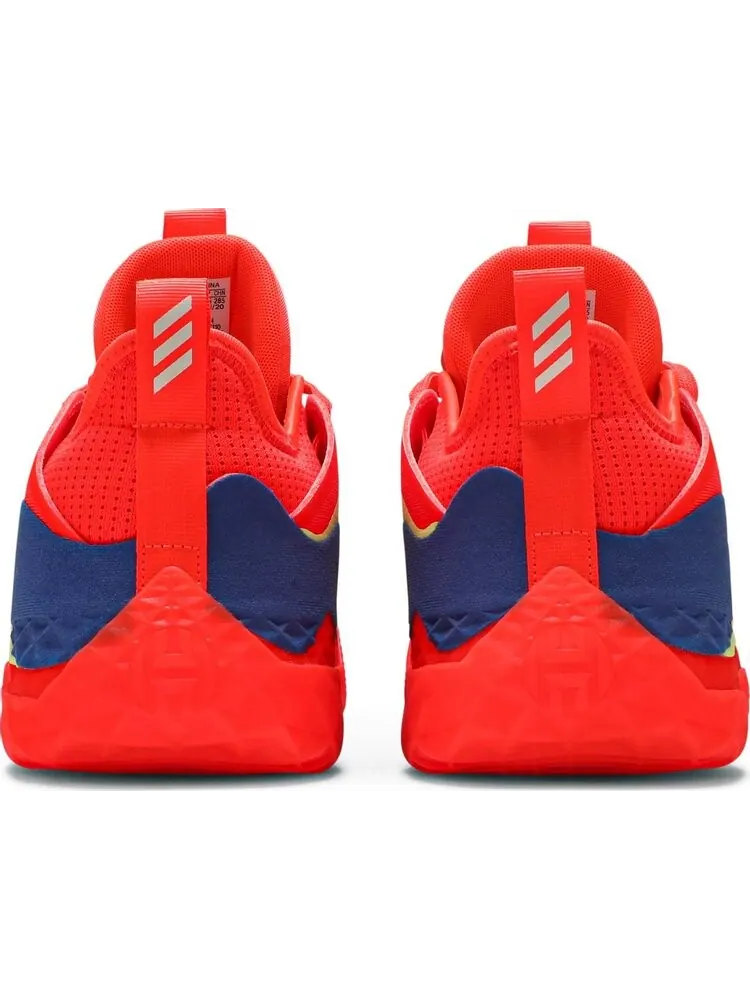 Кроссовки Adidas Harden Vol. 5 Futurenatural 'Solar Red' — изображение 6 из 8, оранжевый