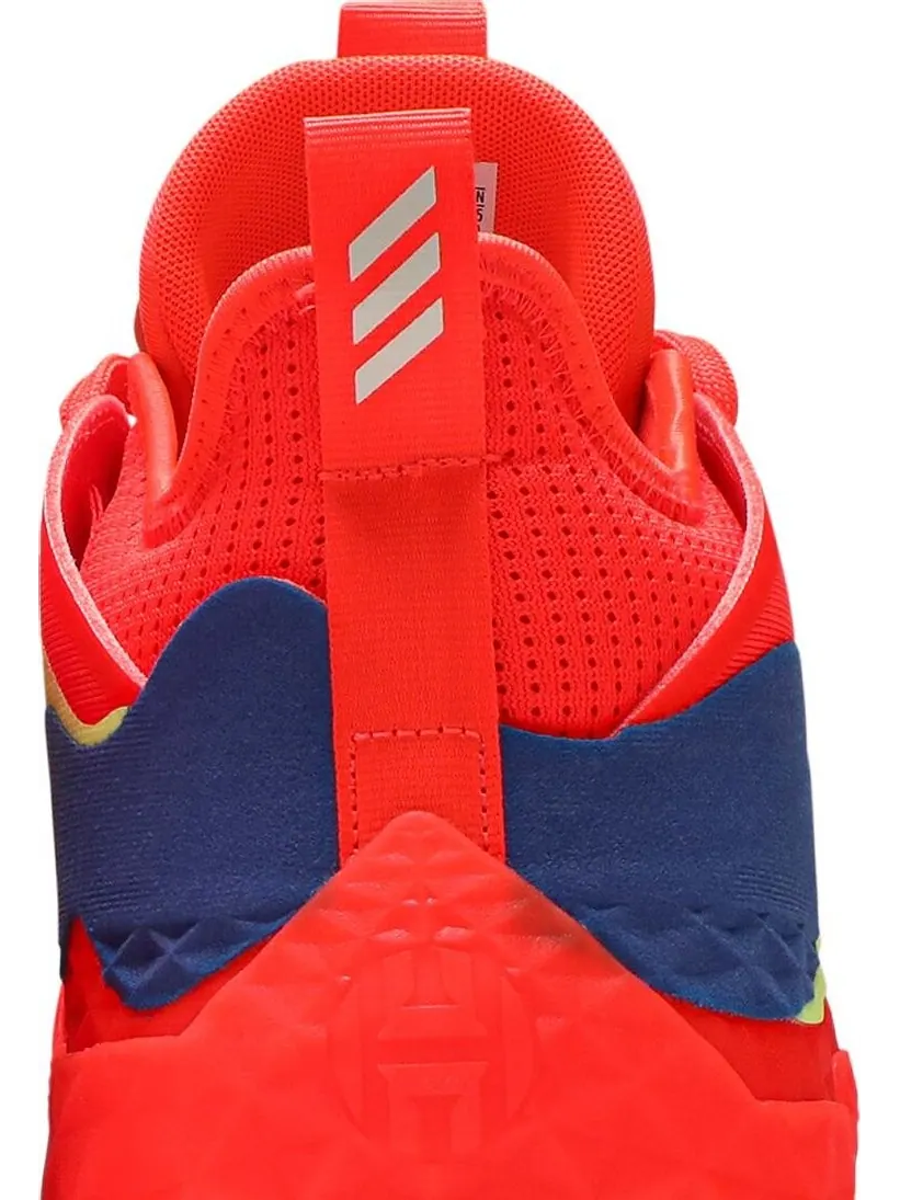 Кроссовки Adidas Harden Vol. 5 Futurenatural 'Solar Red' — изображение 7 из 8, оранжевый