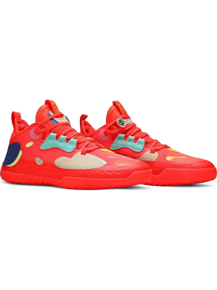 Кроссовки Adidas Harden Vol. 5 Futurenatural 'Solar Red' — изображение 8 из 8, оранжевый