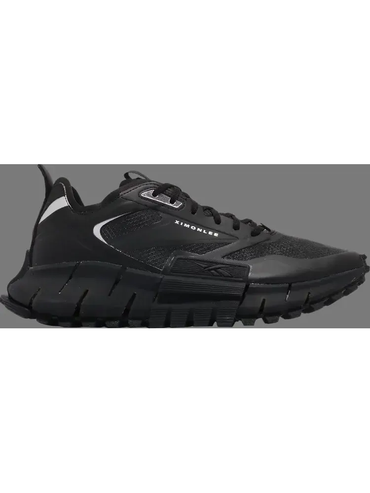 Кроссовки ximon lee x zig kinetica horizon edge 'snake pack - black' Reebok — изображение 1 из 1, черный