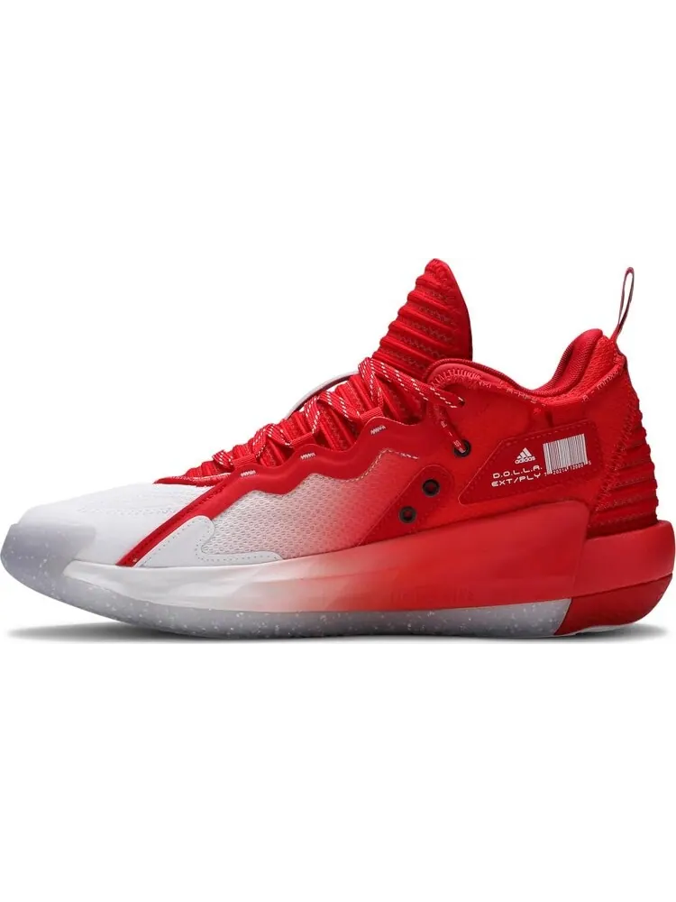 Кроссовки Adidas Dame 7 EXTPLY 'R.C.O.T.A.' — изображение 3 из 8, красный