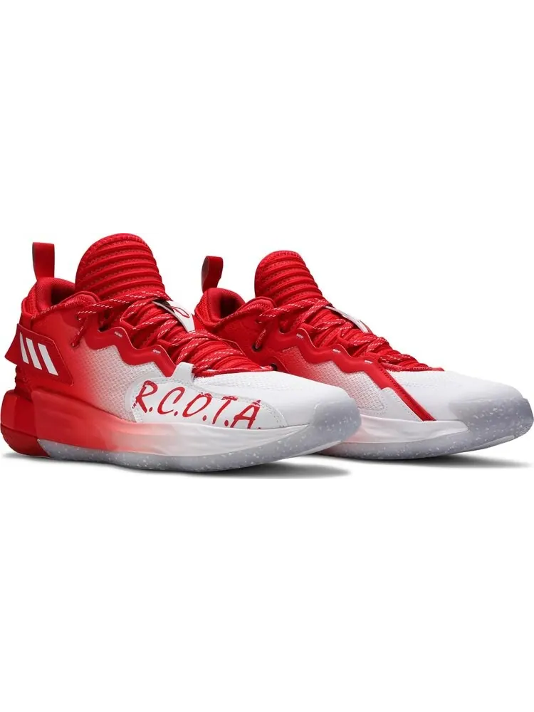 Кроссовки Adidas Dame 7 EXTPLY 'R.C.O.T.A.' — изображение 8 из 8, красный