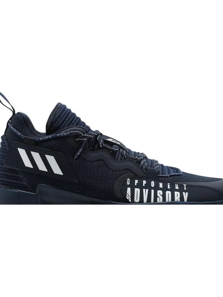 Кроссовки Adidas Dame 7 EXTPLY 'Opponent Advisory - Team Navy' — изображение 2 из 8, синий