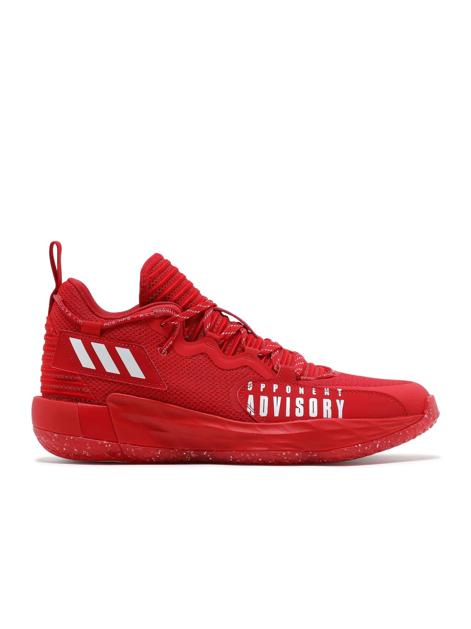 Кроссовки adidas Dame 7 Extply 'Opponent Advisory - Scarlet' — изображение 1 из 1, красный