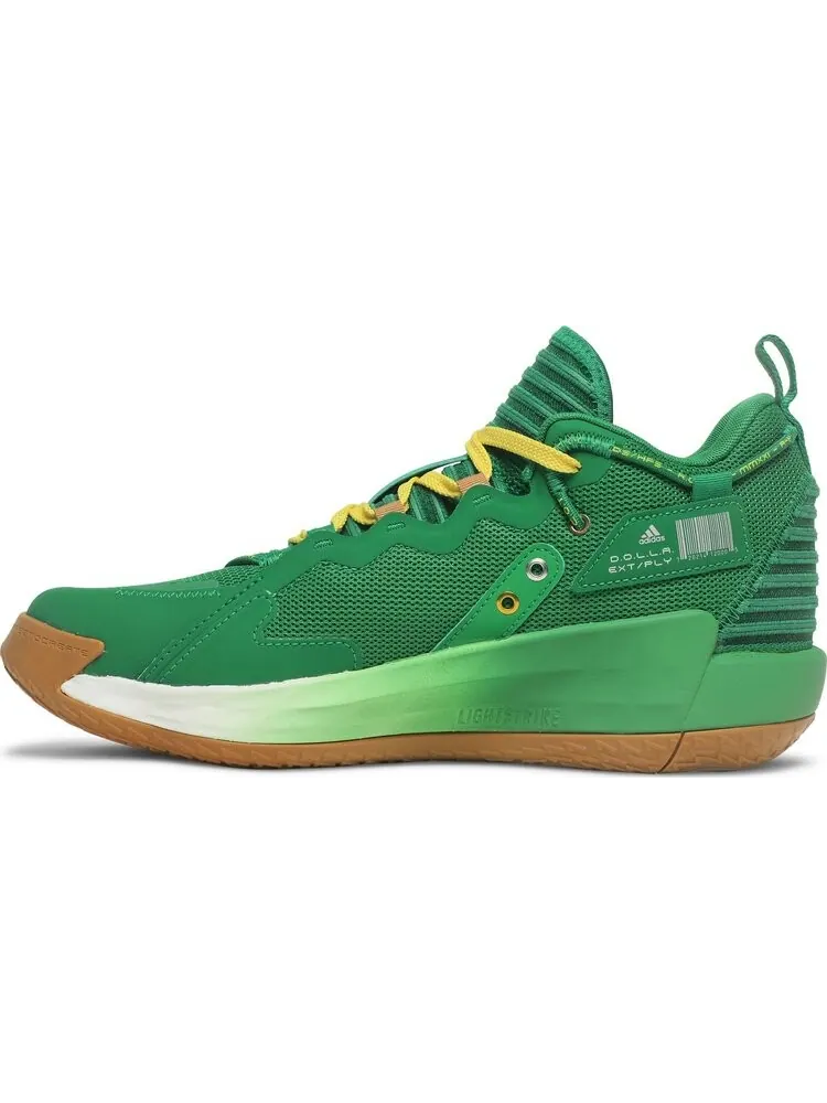Кроссовки Adidas Dame 7 EXTPLY 'Team Green' — изображение 3 из 8, зеленый
