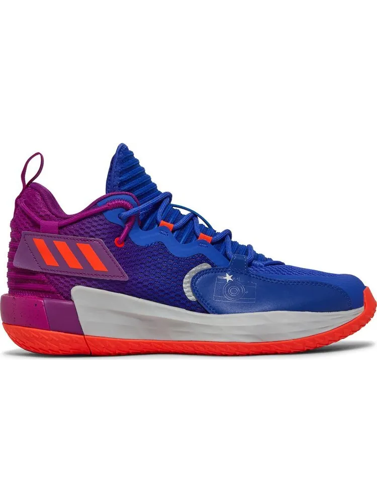 Кроссовки Adidas Dame 7 EXTPLY 'Say Cheese' — изображение 1 из 8, фиолетовый