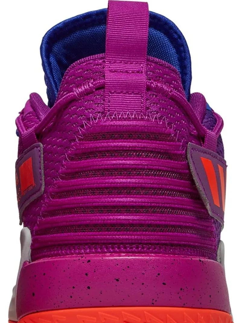 Кроссовки Adidas Dame 7 EXTPLY 'Say Cheese' — изображение 7 из 8, фиолетовый