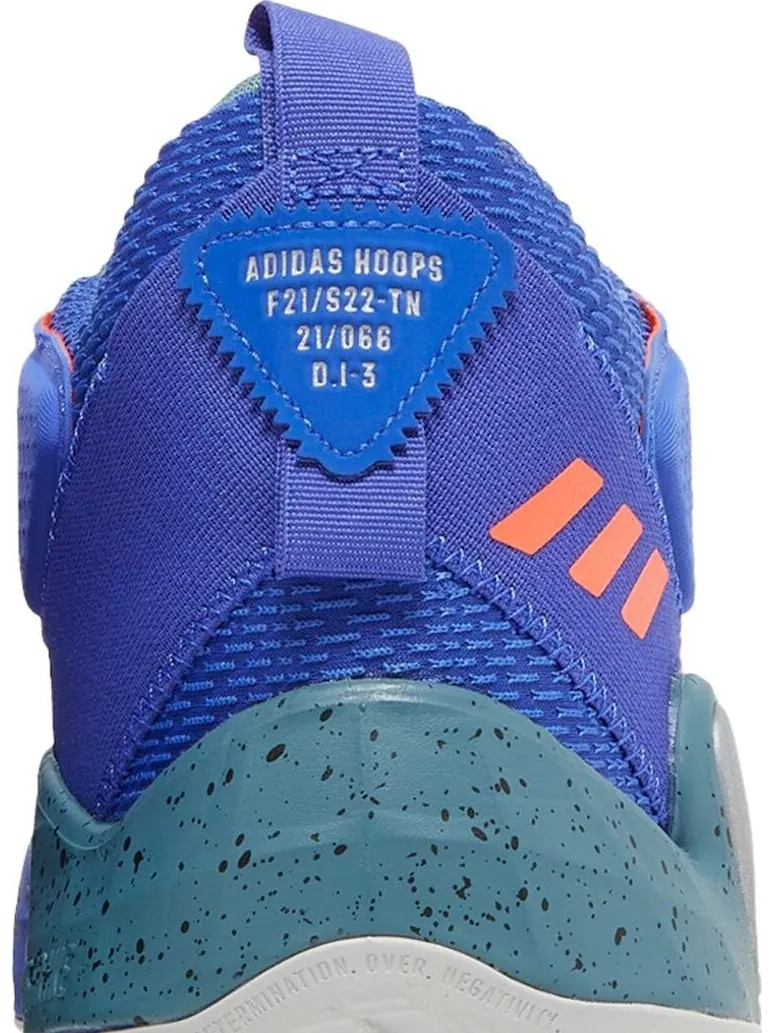 Кроссовки Adidas D.O.N. Issue #3 'Say Cheese' — изображение 7 из 8, фиолетовый