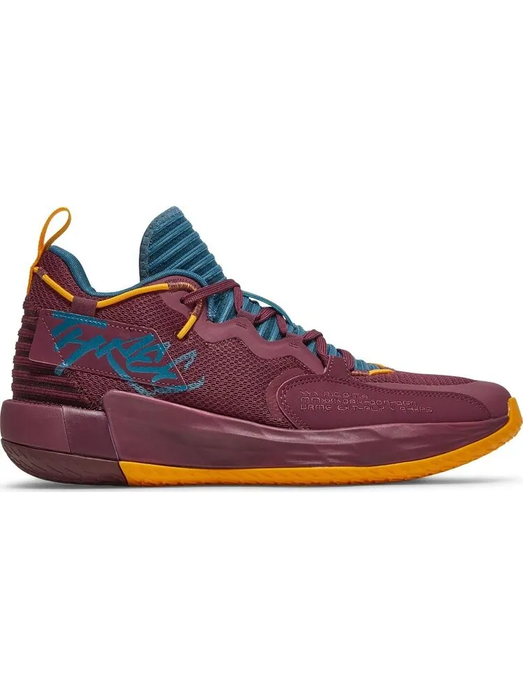 Кроссовки Adidas Dame 7 EXTPLY 'Three' — изображение 1 из 8, красный