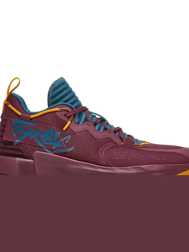 Кроссовки Adidas Dame 7 EXTPLY 'Three' — изображение 2 из 8, красный