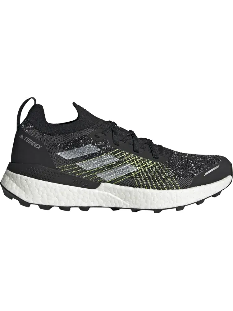 Кроссовки Adidas Terrex Two Ultra Primeblue 'Black Solar Yellow' — изображение 1 из 1, черный