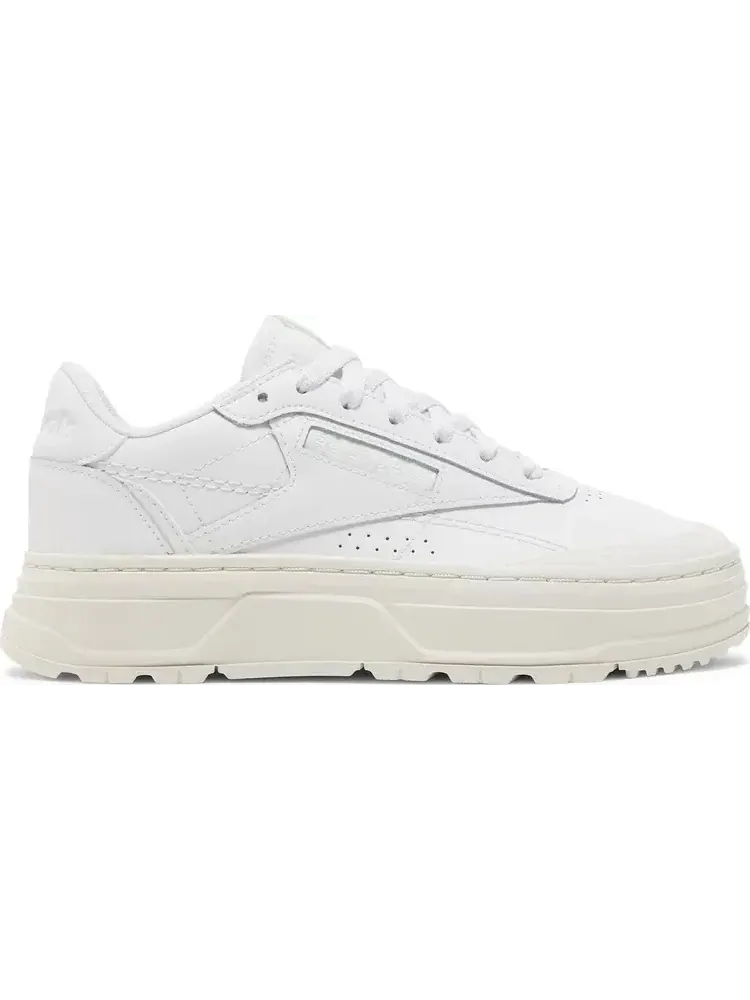 Кроссовки wmns club c double geo 'triple white' Reebok — изображение 1 из 8, белый