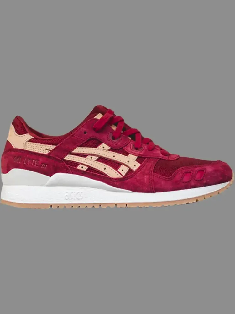 Кроссовки gel-lyte 3 'veg tan' Asics — изображение 1 из 7, красный