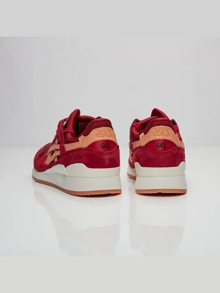 Кроссовки gel-lyte 3 'veg tan' Asics — изображение 4 из 7, красный