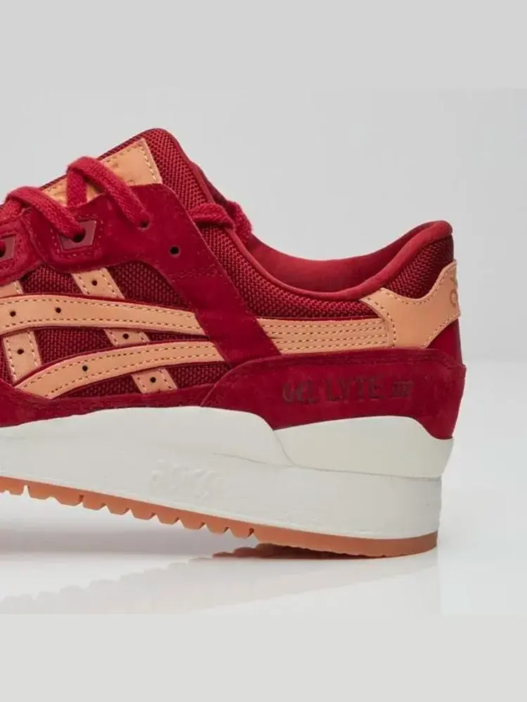 Кроссовки gel-lyte 3 'veg tan' Asics — изображение 7 из 7, красный