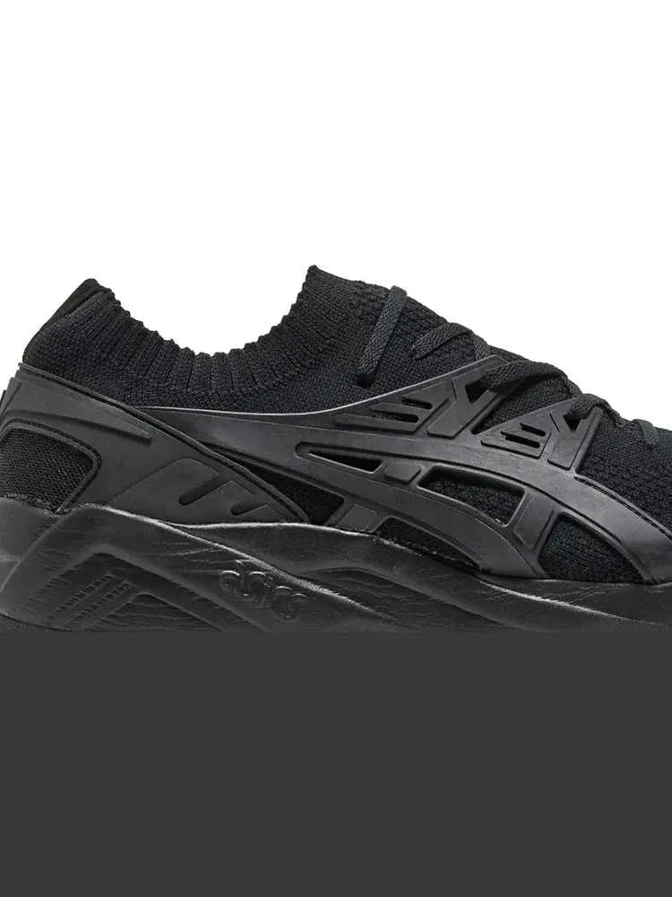 Кроссовки gel kayano trainer knit 'black' Asics — изображение 2 из 8, черный