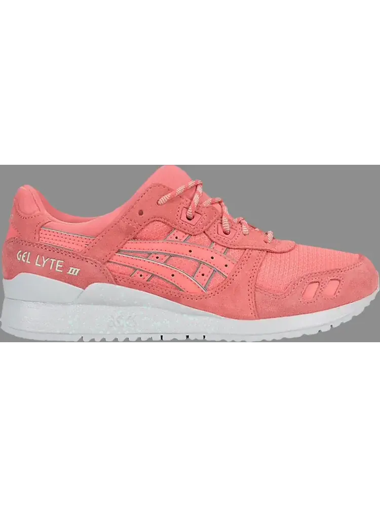 Кроссовки wmns gel lyte 3 'peach' Asics — изображение 1 из 1, розовый