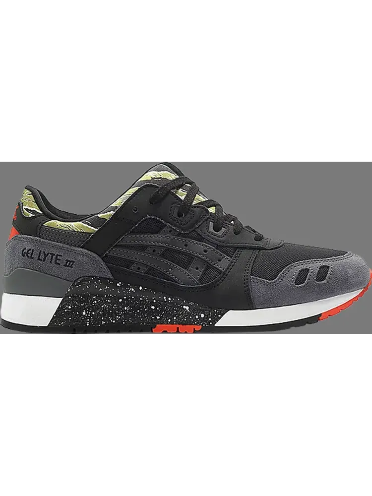 Кроссовки gel lyte 3 'black camo' Asics — изображение 1 из 4, черный