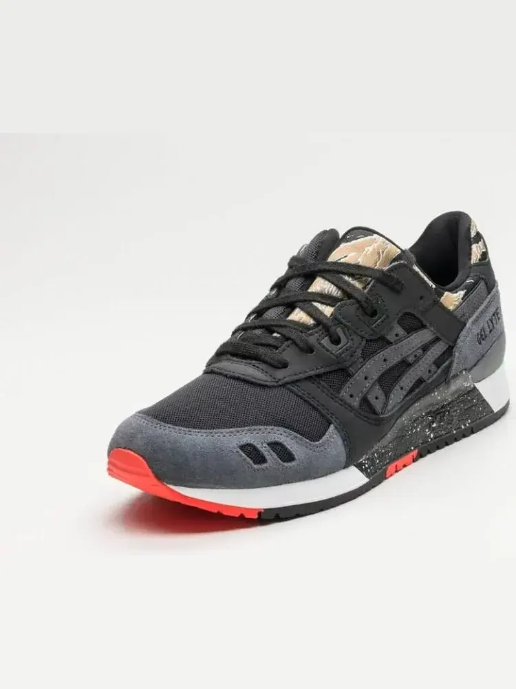 Кроссовки gel lyte 3 'black camo' Asics — изображение 2 из 4, черный