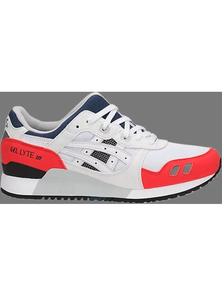 Кроссовки gel lyte 3 'white orange blue' Asics — изображение 1 из 1, белый
