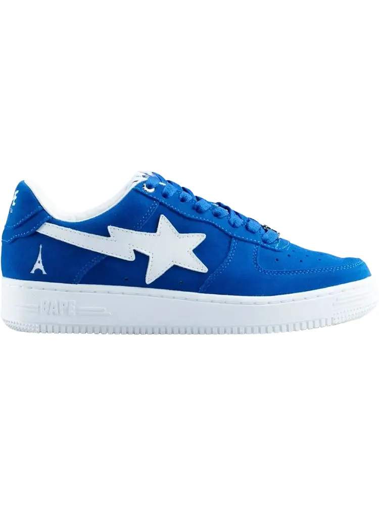 Кроссовки Highsnobiety x Bapesta Not In Paris Pack - Blue — изображение 1 из 1, синий