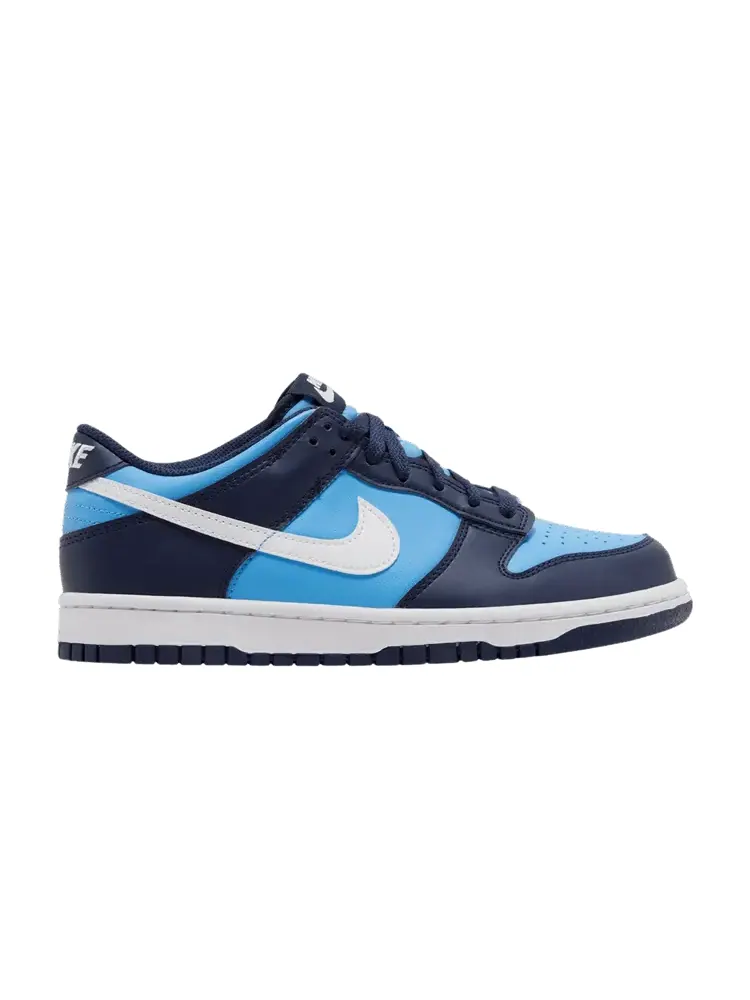 Кроссовки Nike Dunk Low GS 'University Blue' — изображение 1 из 9, синий/белый