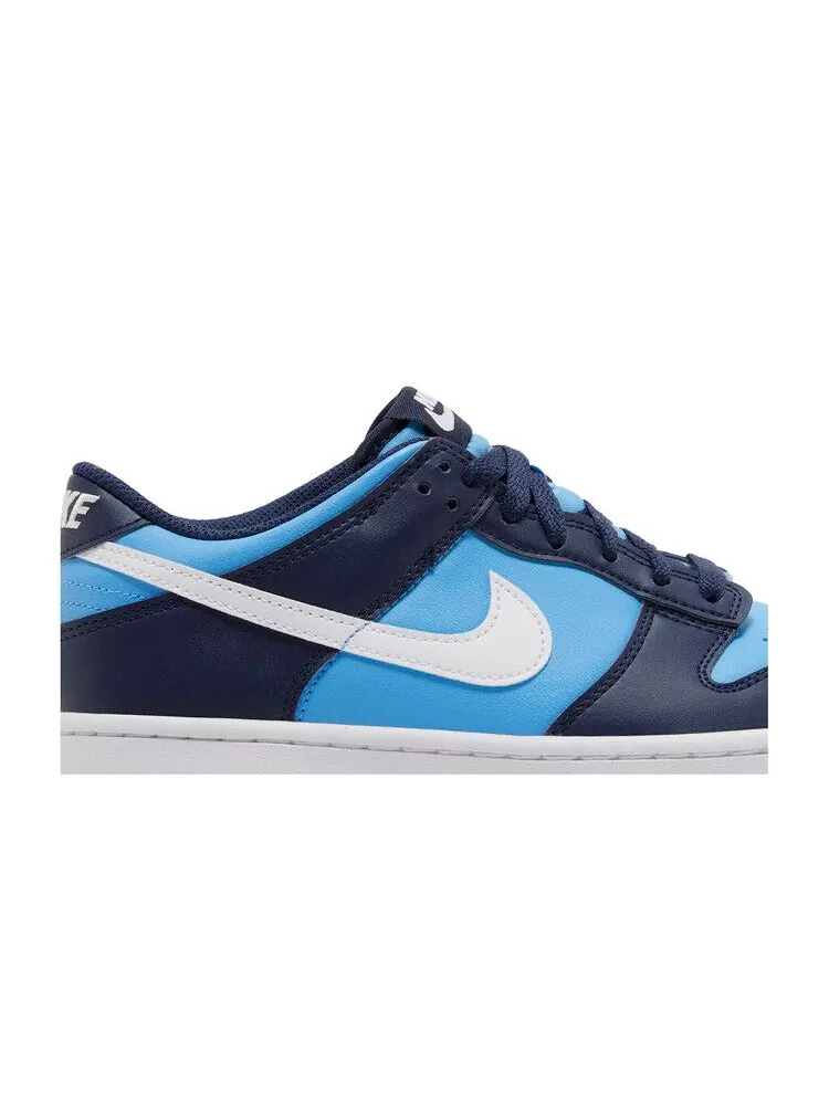Кроссовки Nike Dunk Low GS 'University Blue' — изображение 3 из 9, синий/белый