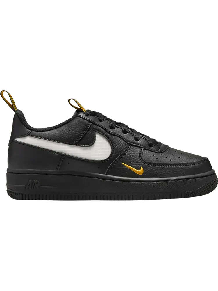 Кроссовки Air Force 1 LV8 GS 'Black University Gold' — изображение 1 из 1, черный