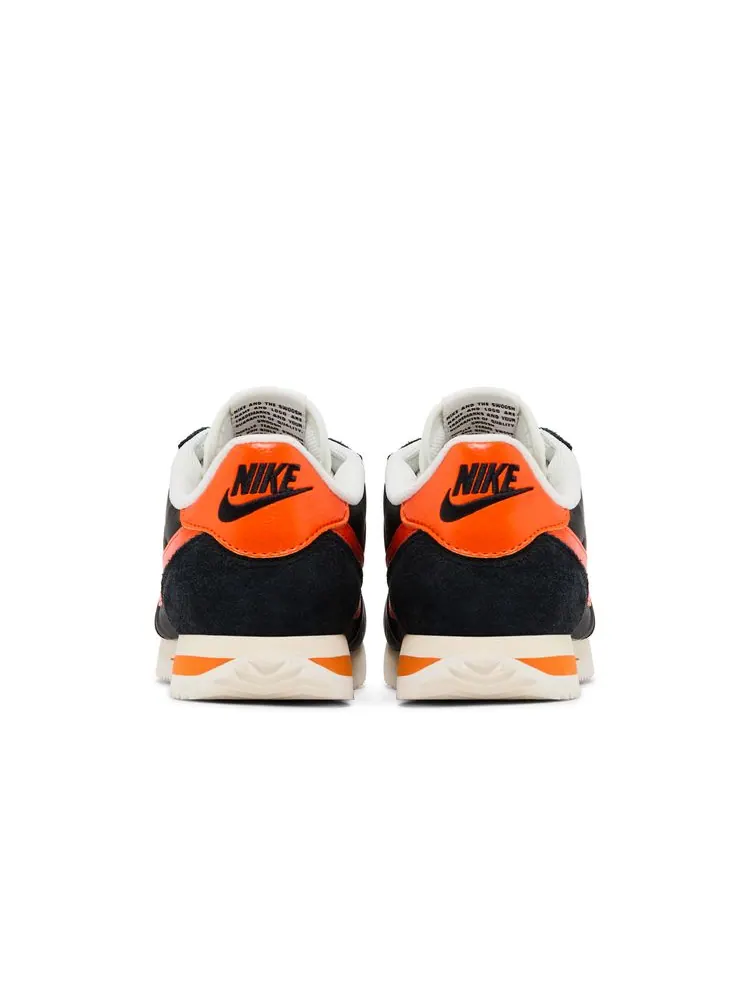 Кроссовки Cortez TXT 'Black Safety Orange' — изображение 6 из 8, черный оранжевый