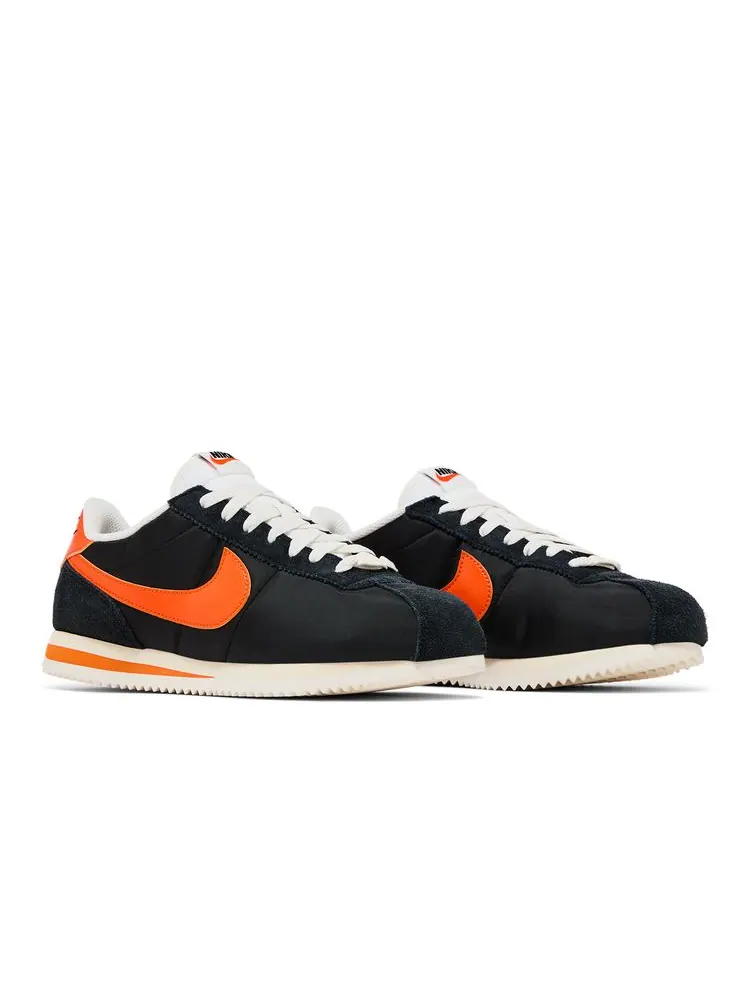 Кроссовки Cortez TXT 'Black Safety Orange' — изображение 8 из 8, черный оранжевый