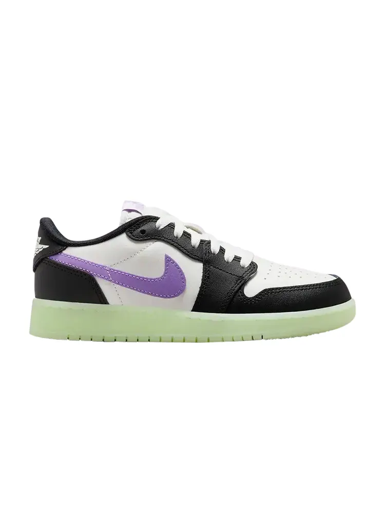 Кроссовки Air Jordan 1 Retro Low OG GS — изображение 1 из 1, черный