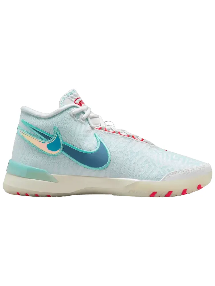 Кроссовки Nike Zoom LeBron NXXT Genisus 'White Aegean Storm' — изображение 1 из 1, белый