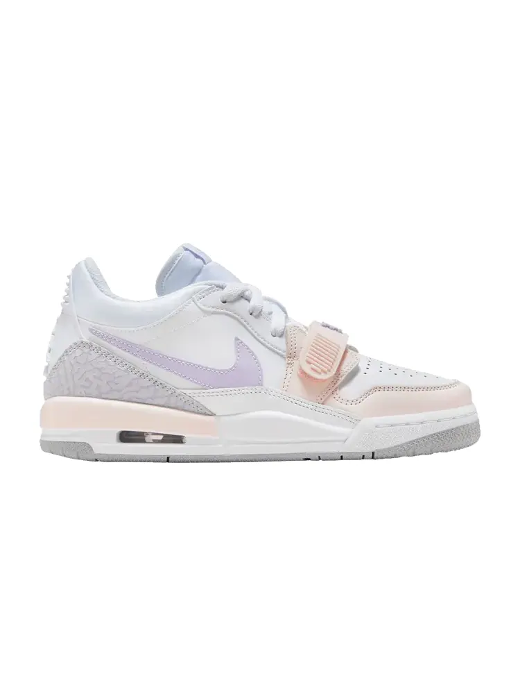 Кроссовки Air Jordan Air Jordan Legacy 312 Low GS 'Spring Pastels' — изображение 1 из 1, белый/серый/фиолетовый
