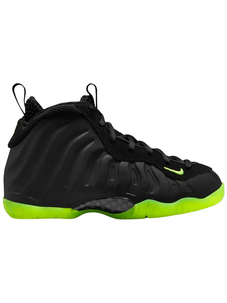 Кроссовки Nike Little Posite One PS 'Black Volt' — изображение 1 из 1, черный