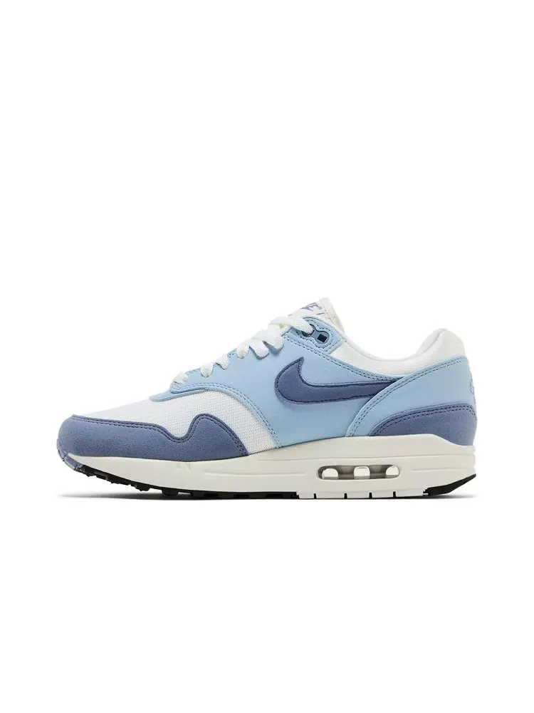 Кроссовки Wmns Air Max 1 '87 Textile 'Light Armory Blue' — изображение 3 из 8, синий