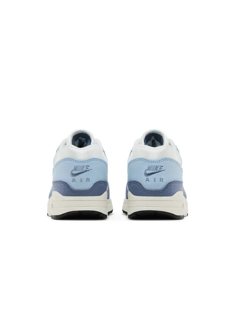 Кроссовки Wmns Air Max 1 '87 Textile 'Light Armory Blue' — изображение 6 из 8, синий