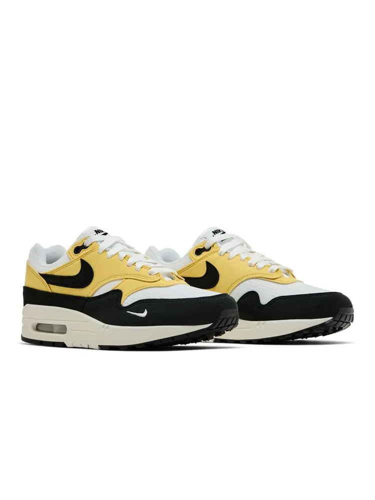 Кроссовки Wmns Air Max 1 '87 Textile 'Saturn Gold Black' — изображение 8 из 8, желтый