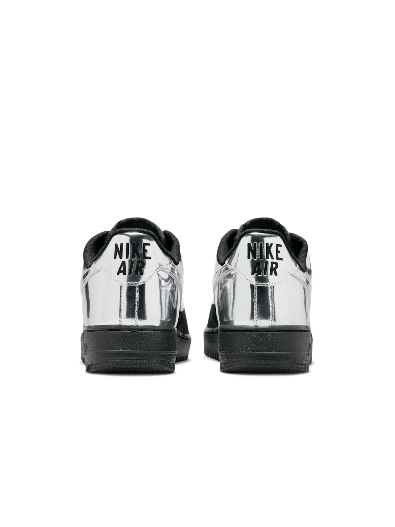 Кроссовки унисекс Nike Air Force 1 Low — изображение 5 из 12, черный/серебряный