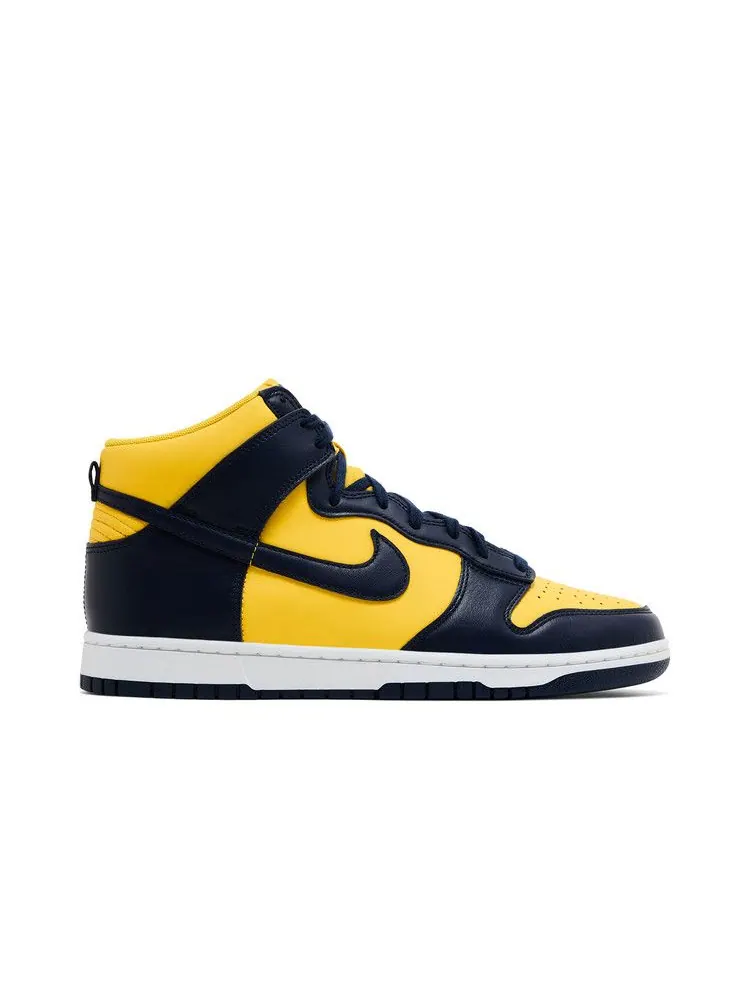 Кроссовки Nike Dunk High 'Michigan' 2025 — изображение 2 из 9, темно-синий//фиолетовый